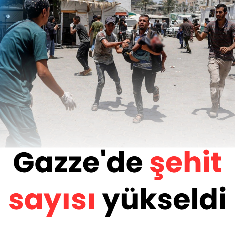 Gazze'de şehit sayısı yükseldi