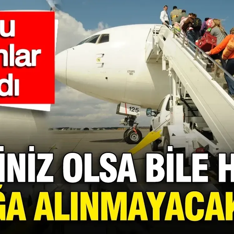 Gökyüzünde Kural Tanımazlara Geçit Yok: Yolculara Ömür Boyu Uçuş Yasağı Geliyor