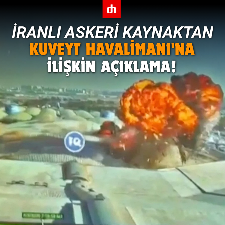 İranlı askeri kaynaktan Kuveyt Havalimanı'na ilişkin açıklama!