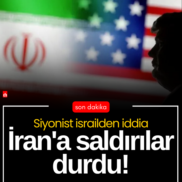Siyonist israilden iddia: İran'a saldırılar durdu!
