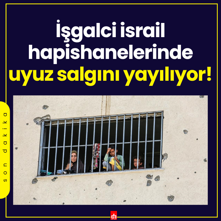 İşgalci israil hapishanelerinde uyuz salgını yayılıyor!