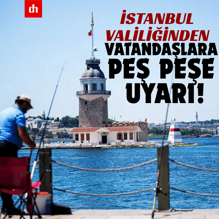 İstanbul Valiliğinden vatandaşlara peş peşe uyarı!