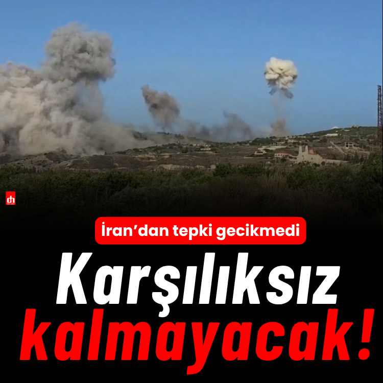 İran'dan tepki: Karşılıksız kalmayacak!