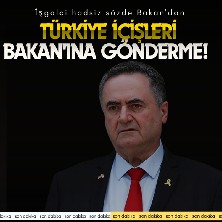 İşgalci hadsiz sözde Bakan'dan Türkiye İçişleri Bakan'ına gönderme!
