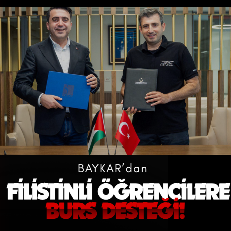 BAYKAR’dan Filistinli öğrencilere burs desteği!