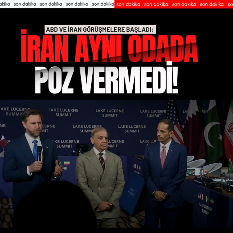 ABD ve İran görüşmelere başladı: İran aynı odada poz vermedi!
