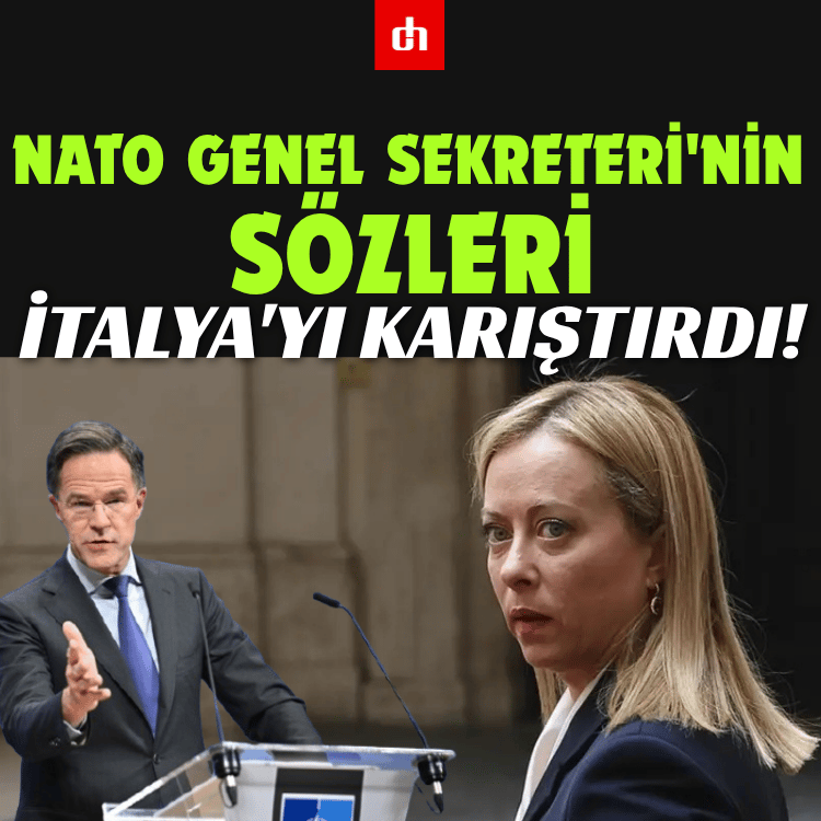 NATO Genel Sekreteri'nin sözleri İtalya'yı karıştırdı!