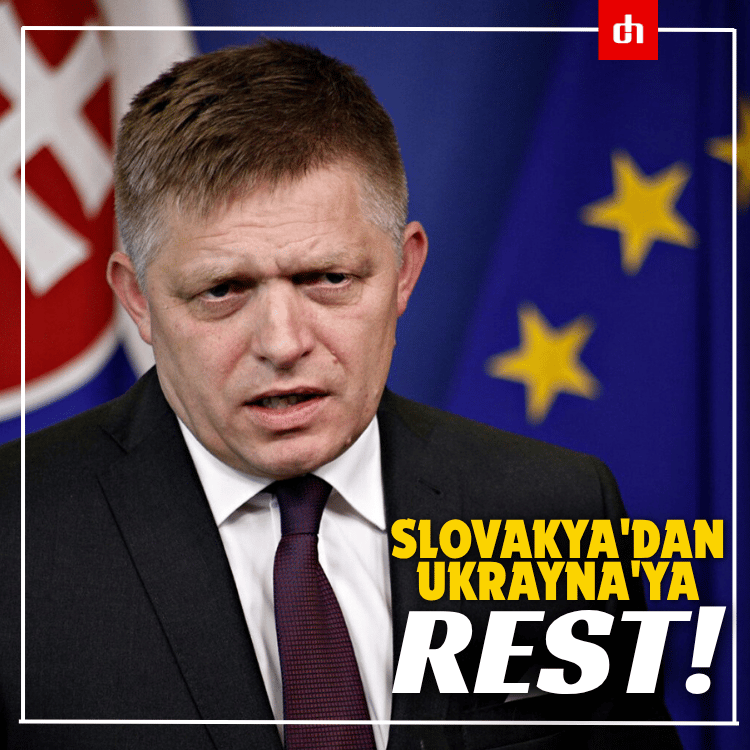 Slovakya'dan Ukrayna'ya rest!