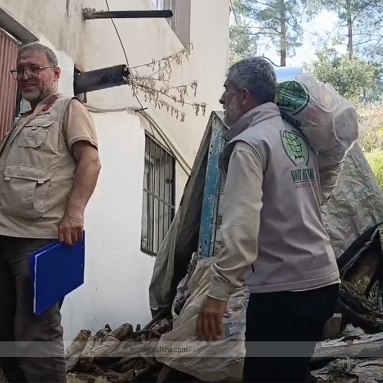 Hatay Umut Kervanı Derneği'nden ailelere yardım eli!