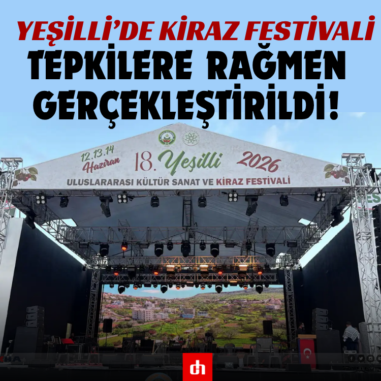 Yeşilli’de Kiraz Festivali, hizmet beklentileri ve tepkilere rağmen gerçekleştirildi!