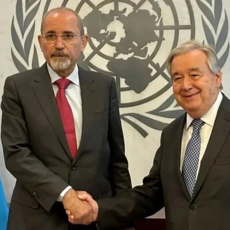 Guterres Ürdün Dışişleri Bakanı Safedi ile görüştü!