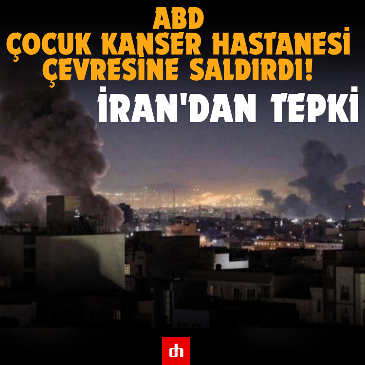 ABD çocuk kanser hastanesi çevresine saldırdı! İran'dan tepki