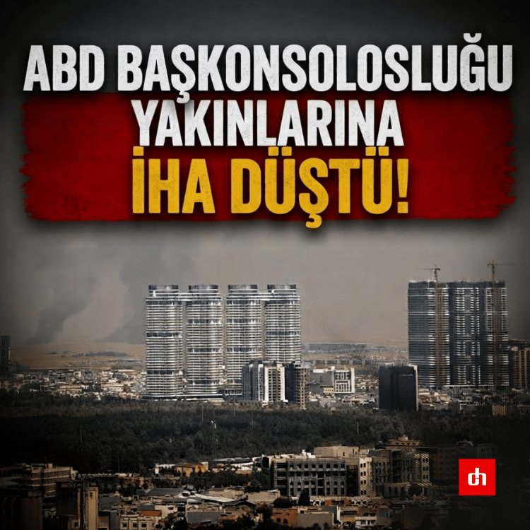ABD Başkonsolosluğu yakınlarına İHA düştü!