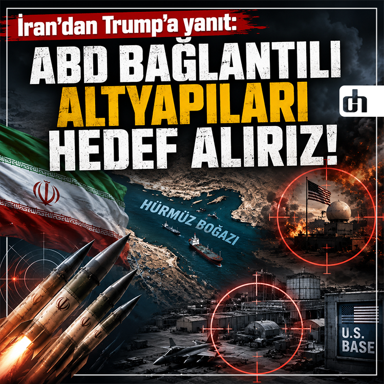 İran'dan Trump'a yanıt: ABD bağlantılı altyapıları hedef alırız!