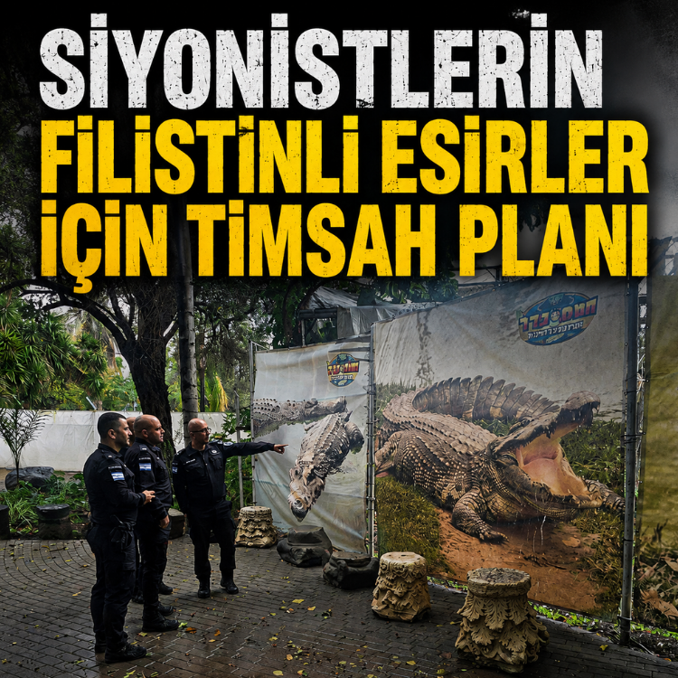 Siyonistlerin Filistinli esirler için timsah planı