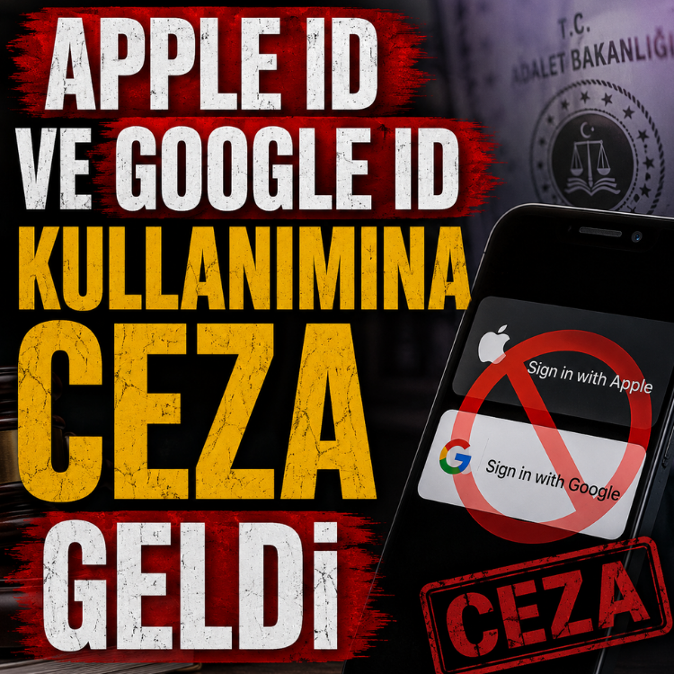 Apple ID ve Google ID kullanımına ceza geldi