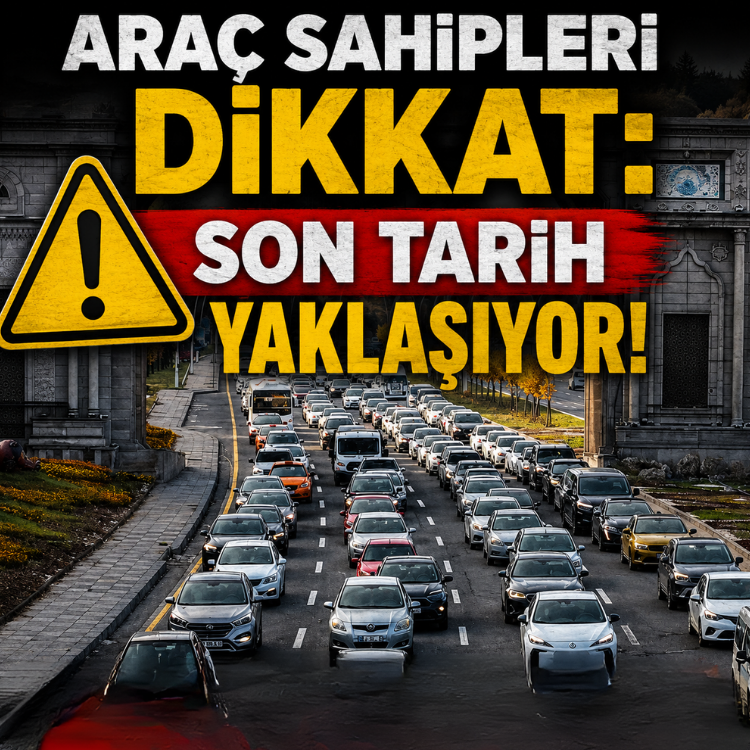 Araç sahipleri dikkat: Son tarih yaklaşıyor