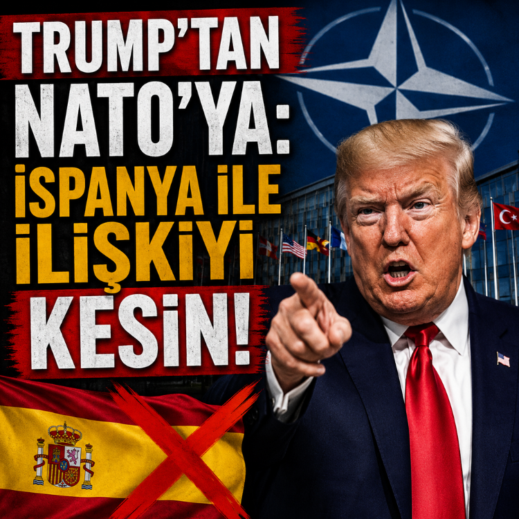 Trump'tan NATO'ya: İspanya ile ilişkiyi kesin