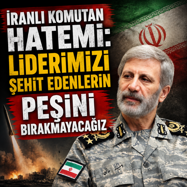 İranlı komutan Hatemi: Liderimizi şehit edenlerin peşini bırakmayacağız
