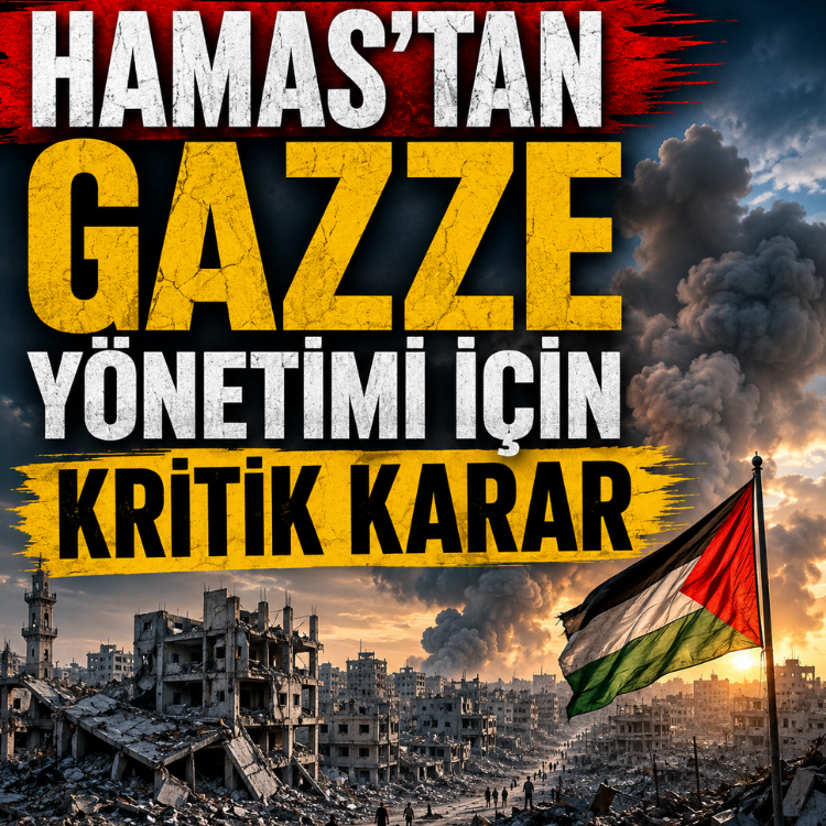 Hamas'tan Gazze yönetimi için kritik karar