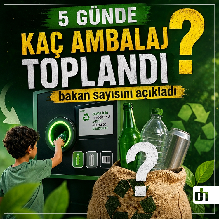 DOA uygulamasıyla 5 günde milyonlarca ambalaj geri dönüştürüldü