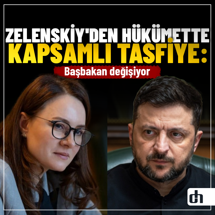 Zelenskiy'den hükümette kapsamlı tasfiye: Başbakan değişiyor