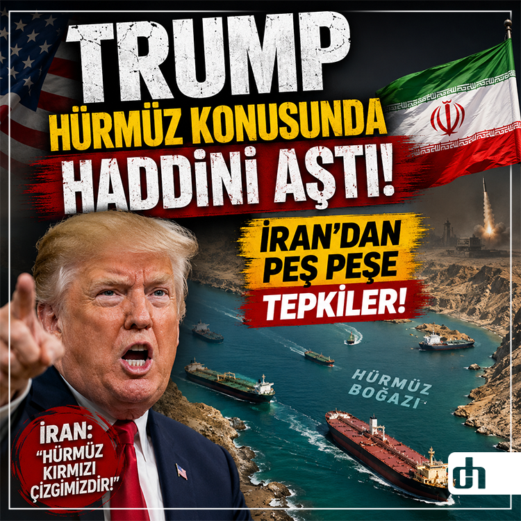 Trump Hürmüz Konusunda Haddini Aştı: İran'dan Peş Peşe Tepkiler!