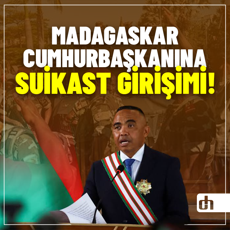 Madagaskar Cumhurbaşkanına yönelik suikast girişimi!