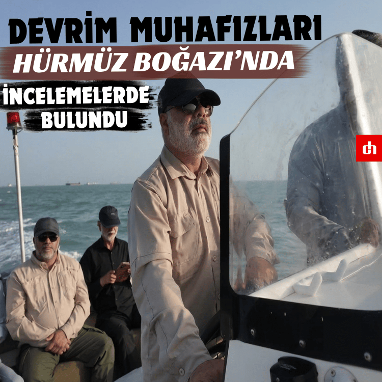 Devrim Muhafızları Kara Kuvvetleri Komutanı, Hürmüz Boğazı’nda incelemelerde bulundu