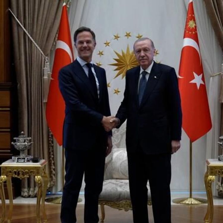 Cumhurbaşkanı Erdoğan, NATO Genel Sekreteri Rutte'yi kabul etti!