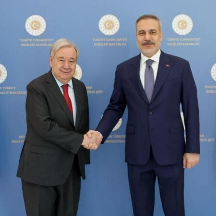 Bakan Fidan, Guterres ile görüştü!
