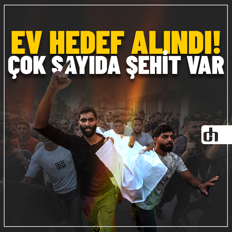 israilden alçak saldırı: Ev hedef alındı! Çok sayıda şehit var