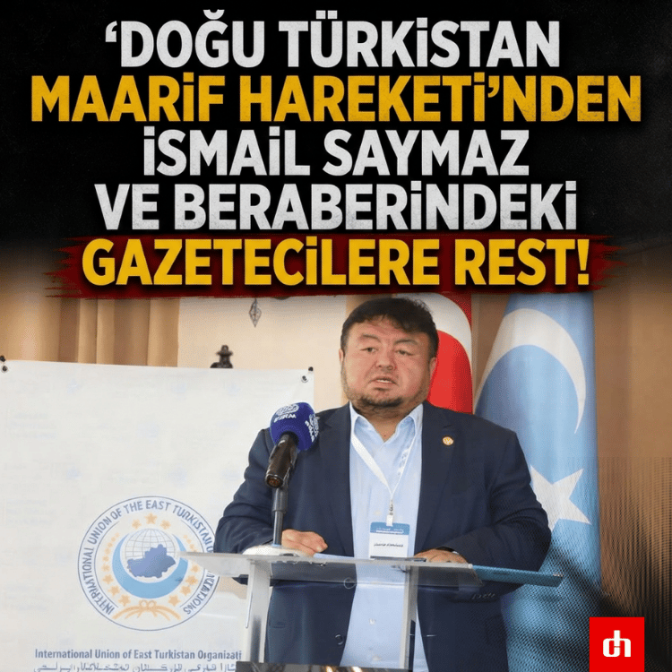 Doğu Türkistan Maarif Hareketi'nden İsmail Saymaz ve beraberindeki gazetecilere rest!