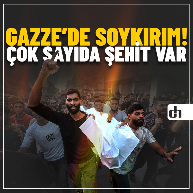 Gazze'de Soykırım: Çok sayıda şehit ve yaralı var!