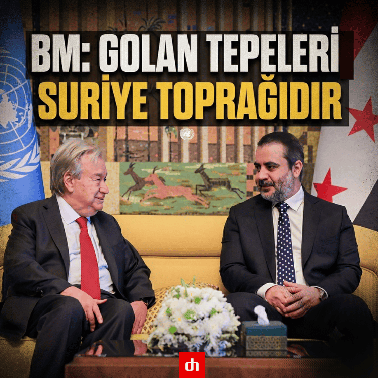 BM: Golan Tepeleri, Suriye toprağıdır