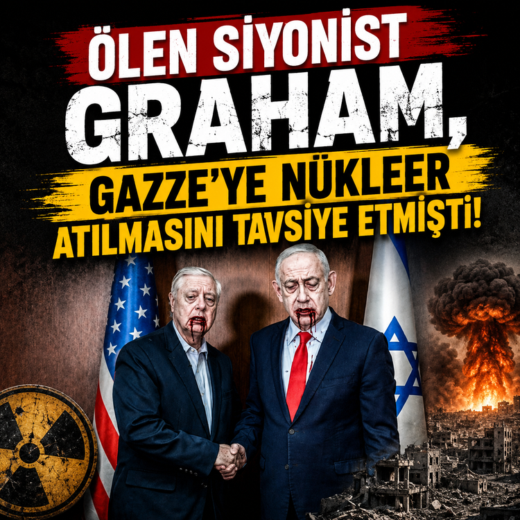 Ölen Siyonist Graham, Gazze'ye Nükleer Atılmasını Tavsiye Etmişti!