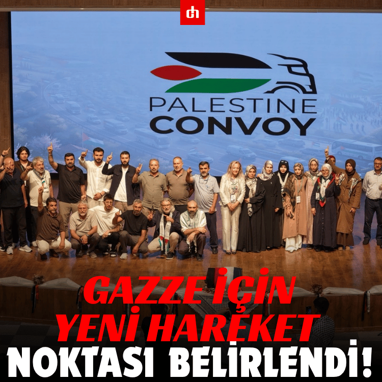 Gazze için yeni hareket noktası belirlendi!