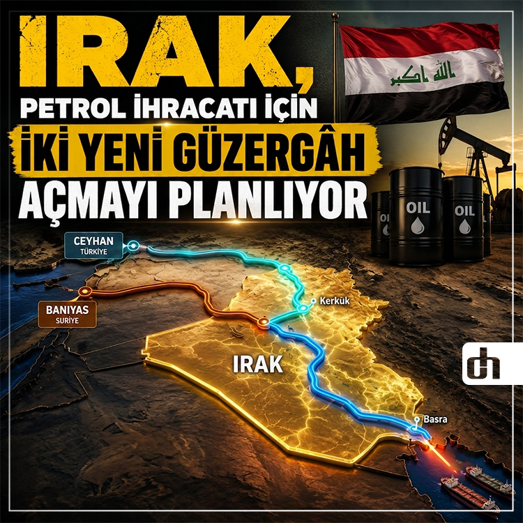Irak, petrol ihracatı için iki yeni güzergâh açmayı planlıyor