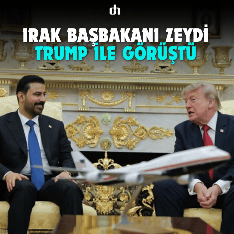 Irak Başbakanı Zeydi, Trump ile görüştü