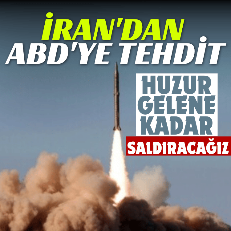 İran'dan ABD'ye tehdit: Huzur gelene kadar saldıracağız