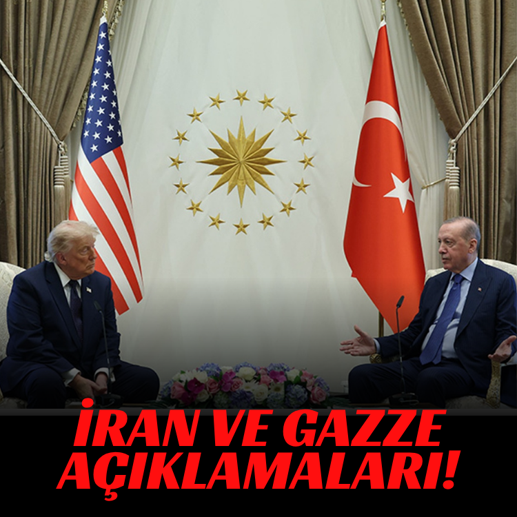 Cumhurbaşkanı Erdoğan'dan Trump'la görüşmesinde İran ve Gazze açıklamaları!