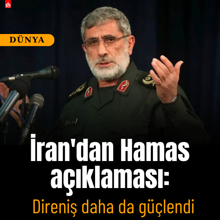 İran'dan Hamas açıklaması: Direniş daha da güçlendi