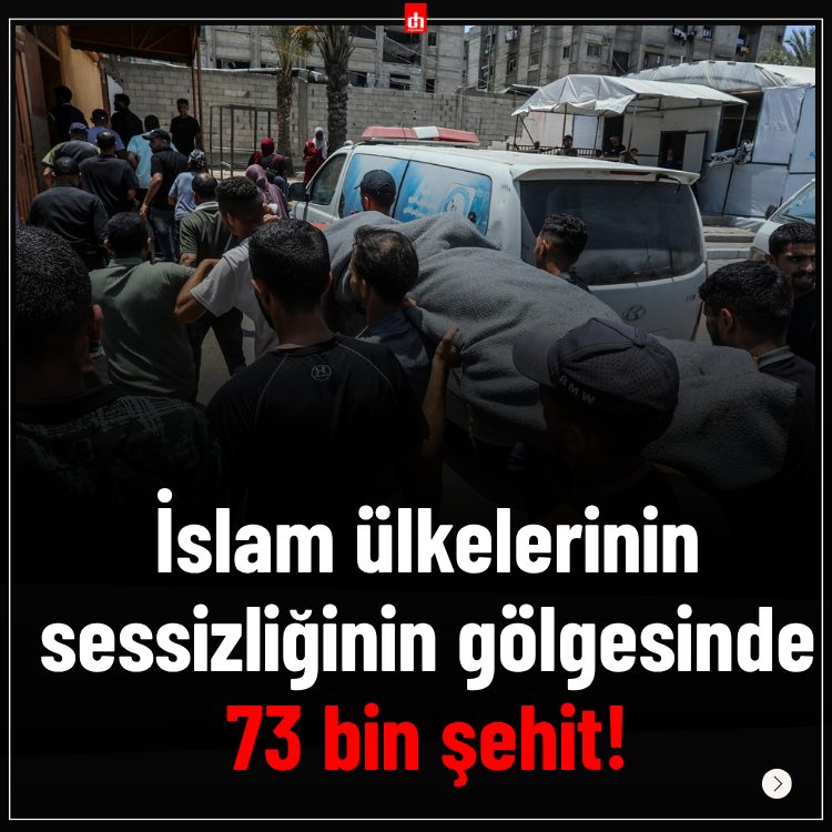 İslam ülkelerinin sessizliğinin gölgesinde 73 bin şehit!