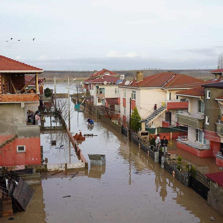Kırıkkale'de fırtına sonrası bölge hâlâ tedirgin