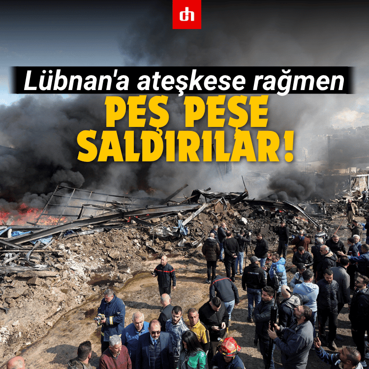 Lübnan'da can kaybı artıyor!