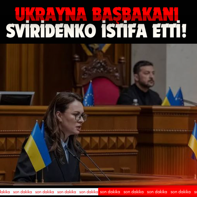 Ukrayna Başbakanı Sviridenko istifa etti!