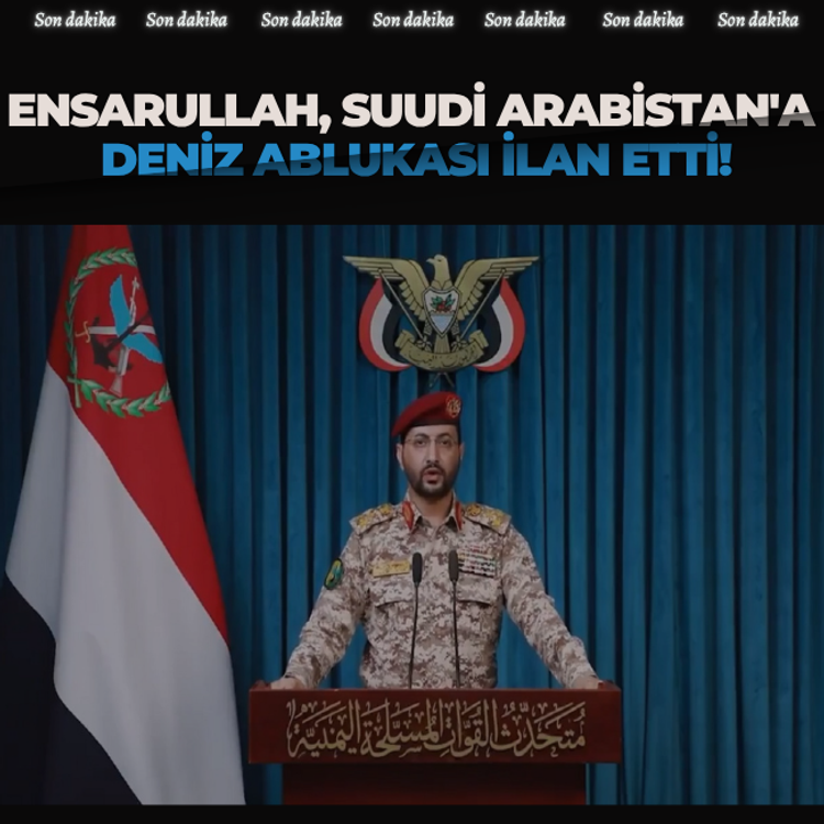 Ensarullah, Suudi Arabistan'a deniz ablukası ilan etti!