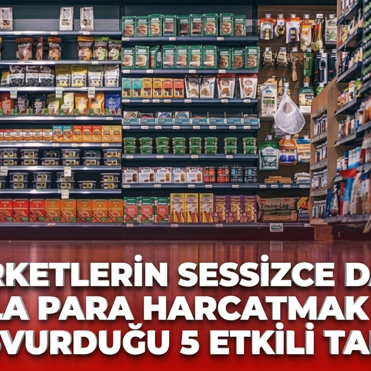 Marketlerin sessizce daha fazla para harcatmak için başvurduğu 5 etkili taktik