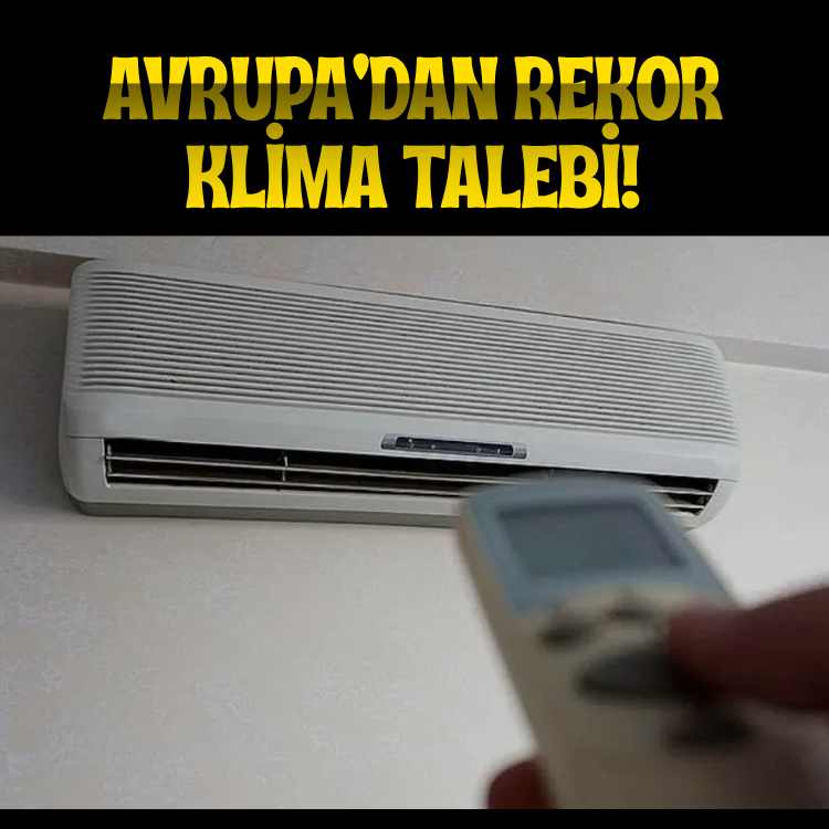 Avrupa'dan rekor  klima talebi!