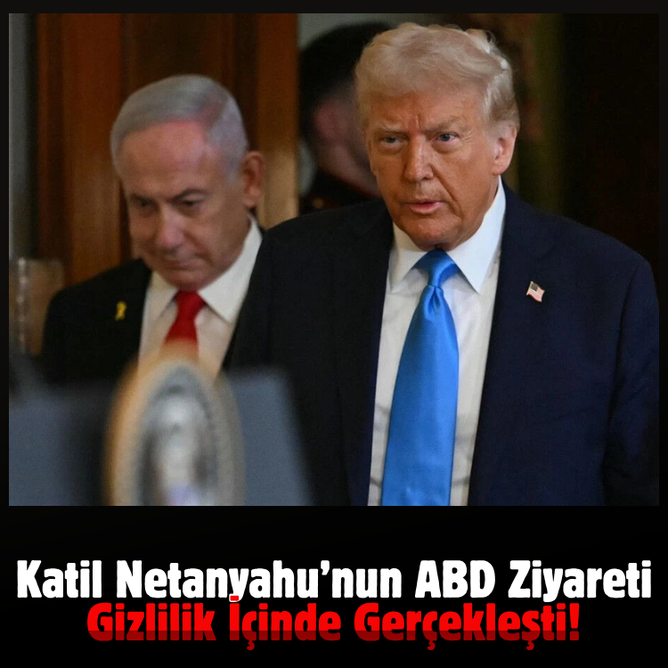 Netanyahu’nun ABD ziyareti gizlilik içinde gerçekleşti!